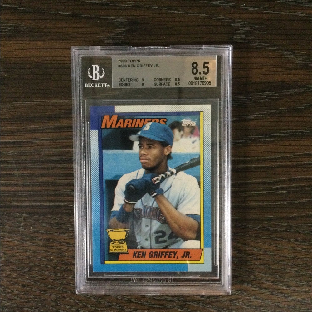 1990 Topps Ken Griffey Jr. #336 BGS Graded 8.5